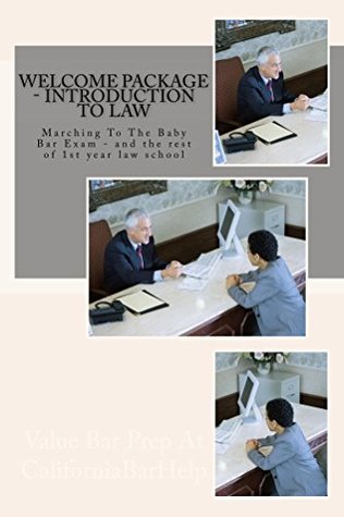 Read Welcome Package - Introduction To Law: e reading allowed - Value Bar Prep At Californiabarhelp file in ePub