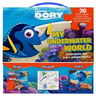 Read online Disney Finding Dory Storybook and 2-in-1 Jigsaw Puzzle (Disney Pixar Finding Dory) - Walt Disney Company file in PDF