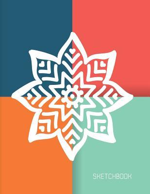 Download Sketchbook: Mandala Cover Blank Pages, Extra Large (8.5 X 11) Inches, 110 Pages, White Paper, Sketch, Draw and Paint - F Raibow file in PDF