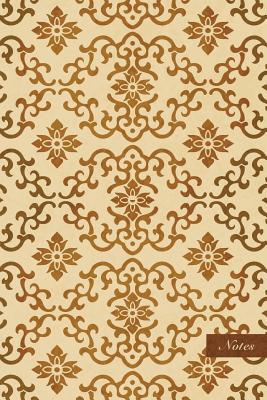 Download Notes: 6x9 Unruled Blank Notebook - Spiral Curve Cross Frame Vine Nature Flower - Retro Brown Worn Out Vintage Seamless Pattern Cover. Matte Softcover and Cream Interior Papers. - NOT A BOOK | PDF