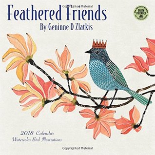 Read online Feathered Friends 2018 Wall Calendar: Watercolor Bird Illustrations - NOT A BOOK file in ePub