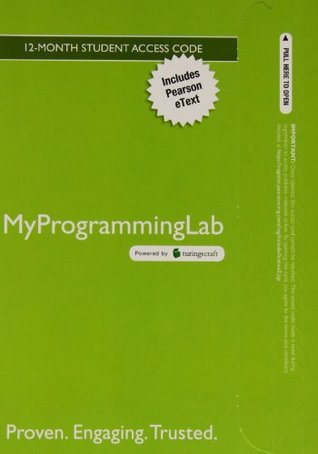 Read online MyLab Programming with Pearson eText -- Access Code Card -- for Java Software Solutions: Foundations of Program Design - John Lewis file in ePub