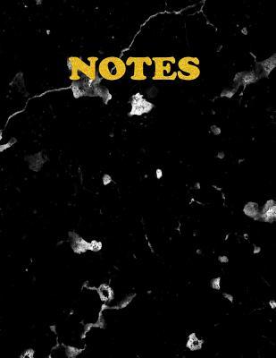 Download Notes: College Ruled Notebook 120 Lined Pages Large, 8.5 X 11 Inches Journal, Diary, Subject Composition Book with a Black Marble with White Highlights Cover -  | PDF