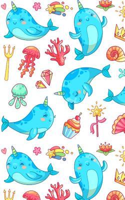 Read Narwhal Notebook: Super Kawaii Narwhals Lined Notebook Journal with Cupcake Rainbow Heart Crown Shell Magic Wand Ice Cream Shooting Stars Jellyfish Coral - Cute Note Pad with Lines for Narwhal Lovers - Notepad for Girls Boys Kids Women - 120 Pages 5x8 -  file in PDF