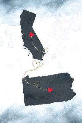 Read online California & Pennsylvania: Long Distance Out of State Notebook - Blank Lines -  file in PDF