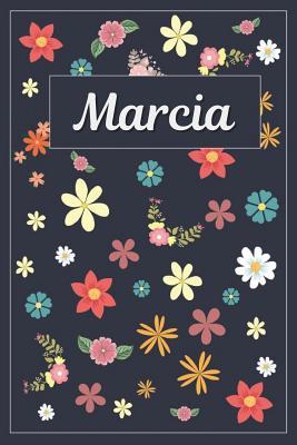Read Marcia: Lined Writing Notebook with Personalized Name 120 Pages 6x9 Flowers -  file in PDF