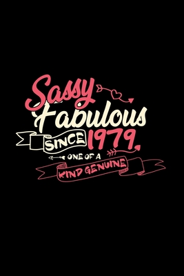 Full Download Sassy fabulous since 1979: 6x9 born in 1979 lined ruled paper notebook notes - Born in 1979 Notebooks | PDF